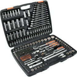 Zestaw kluczy 216el 1 1/2"/3/8"/1/4"T58691 STHOR