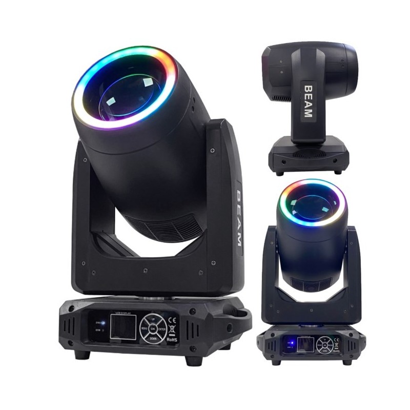 LIGHT4ME PRISM BEAM 250 RING głowica ruchoma LED