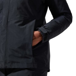 Kurtka z membraną damska Berghaus Hillwalker InterActive Shell roz. S Czarna