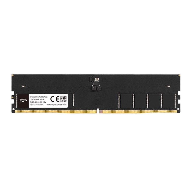 Silicon Power DDR5 4800 CL40 32GB SP032GBLVU480F02 Silicon Power DDR5 4800 CL40 32GB SP032GBLVU480F02