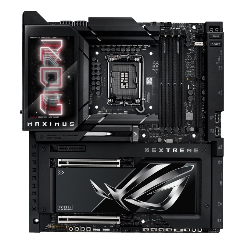 ASUS ROG MAXIMUS Z890 EXTREME Intel Z890 LGA 1851 (Socket V1) Rozszerzone ATX ASUS ROG MAXIMUS Z890 EXTREME Intel Z890 LGA 1851 (Socket V1) Rozszerzone ATX