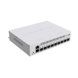 Mikrotik CRS310-1G-5S-4S+IN łącza sieciowe Zarządzany L3 Obsługa PoE 1U