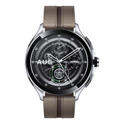 Zegarek Smartwatch Xiaomi Watch 2 Pro LTE Srebrny | Smartband | Bluetooth 5.3, 4G LTE, Wi-Fi, GPS, NFC, 5ATM, 1.43"