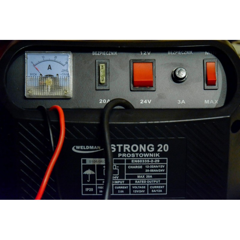 PROSTOWNIK WELDMAN STRONG 20 12V/24V PROSTOWNIK WELDMAN STRONG 20 12V/24V