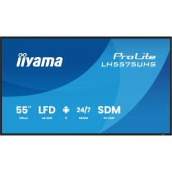 Monitor IIYAMA 139.0cm (55") LH5575UHS-B2AG 16:9 2xHDMI+3xDP+2xUSB (Speditionsversand)