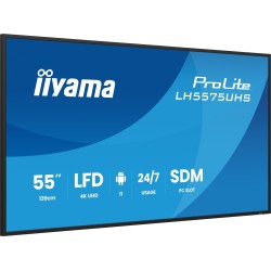Monitor IIYAMA 139.0cm (55") LH5575UHS-B2AG 16:9 2xHDMI+3xDP+2xUSB (Speditionsversand)
