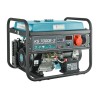 Könner & Söhnen KS 7000E-3 agregat prądotwórczy 5000 W 25 l Benzynowy Czarny, Morski