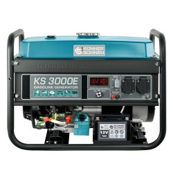 KÖNNER & SÖHNEN GENERATOR PRĄDOTWÓRCZY BENZYNOWY 2,6kW 230V KS 3000E, ROZRUCH ELEKTRYCZNY