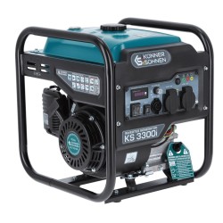 Könner & Söhnen KS 3300I agregat prądotwórczy 3000 W 7 l Benzynowy Czarny, Morski