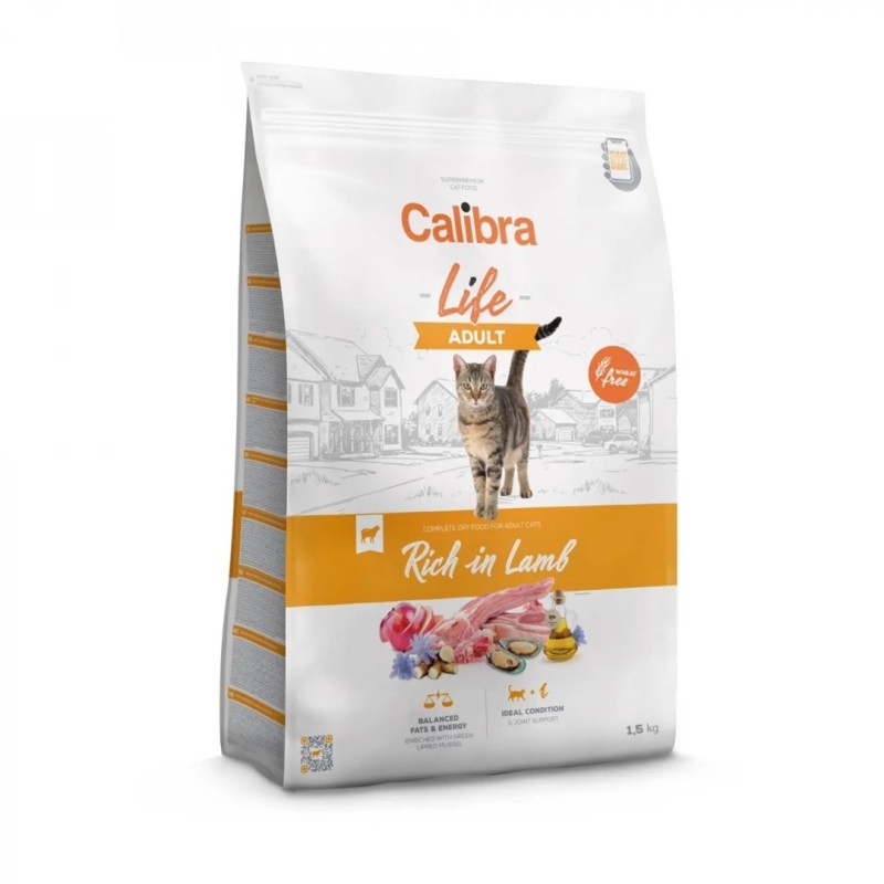 CALIBRA CAT life adult lamb 1,5kg CALIBRA CAT life adult lamb 1,5kg