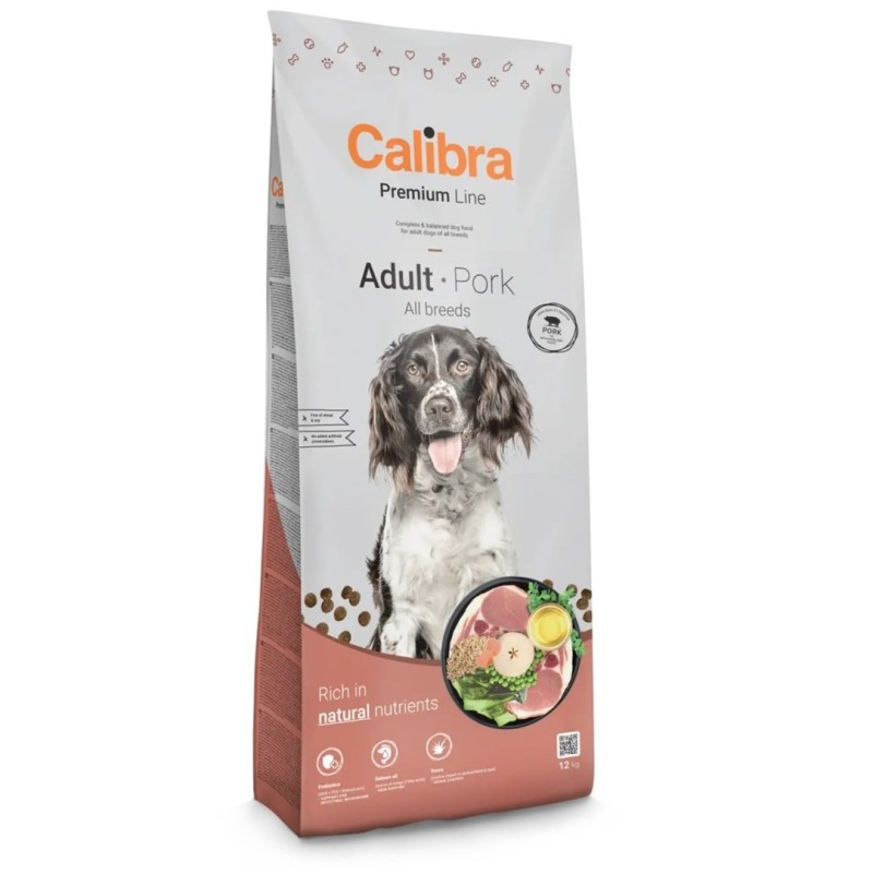 CALIBRA DOG premium adult pork 12kg CALIBRA DOG premium adult pork 12kg