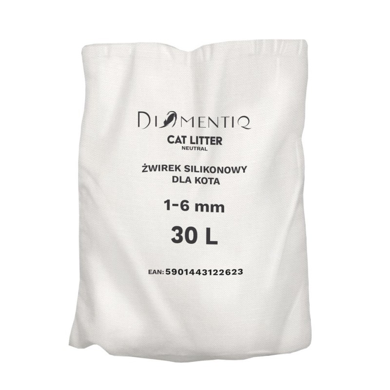 DIAMENTIQ Neutral - żwirek neutralny - 30 l