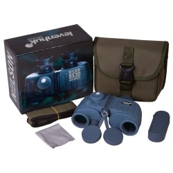 Levenhuk Nelson 8x30 lornetka BaK-4 Porro Szary