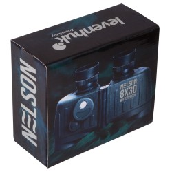 Levenhuk Nelson 8x30 lornetka BaK-4 Porro Szary