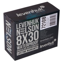 Levenhuk Nelson 8x30 lornetka BaK-4 Porro Szary