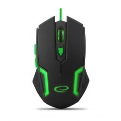 Mysz komputerowa Esperanza Fighter EGM205G (optyczna 2400 DPI kolor czarny)