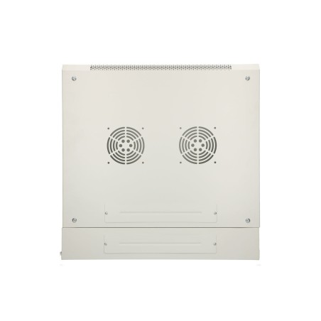 Extralink Szafa rack 9U 600x600 AZH Szara montowana na ścianie, dwusekcyjna
