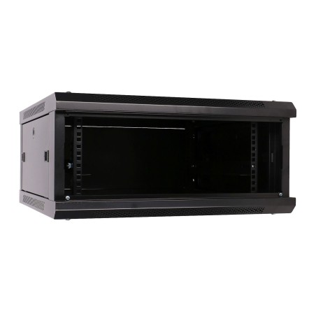 Extralink Szafa rack 4U 600x600 Czarna montowana na ścianie