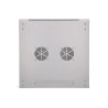 Extralink Szafa rack 9U 600x600 Szara montowana na ścianie