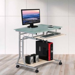 Techly ICA-TB 3791A biurko komputerowe Wiśnia (owoc)