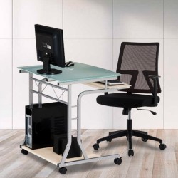 Techly ICA-TB 3791A biurko komputerowe Wiśnia (owoc)