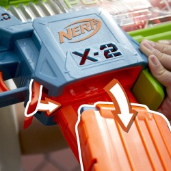 Hasbro Nerf Elite - Wyrzutnia Double Punch + strzałki