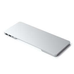 Satechi ST-UCISDS Stacja dokująca do laptopa i replikator portów Przewodowa USB 3.2 Gen 2 (3.1 Gen 2) Type-C Srebrny