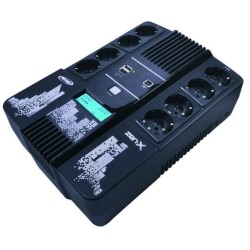 INFOSEC ZASILACZ AWARYJNY UPS ZEN-X 1000, 1000VA, 600W, 8X FR/SCHUKO