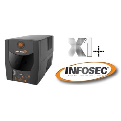 INFOSEC ZASILACZ AWARYJNY UPS X1+ 1000, 1000VA, 500W, 2X FR/SCHUKO