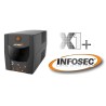 INFOSEC ZASILACZ AWARYJNY UPS X1+ 1000, 1000VA, 500W, 2X FR/SCHUKO