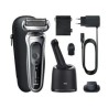 Braun Series 7 71-S7200c Golarka foliowa Przycinarka Czarny, Srebrny