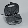 SEVERIN SANDWICH-TOSTER, STAL, PŁYTY Z POWŁOKĄ ANTYADHEZYJNĄ, ŁATWE CZYSZCZENIE, GUMOWE NÓŻKI, MOC 600W SA2969