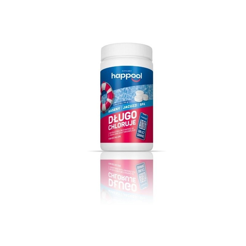 Acrylmed 0,4kg Multichlor 20g kompleksowa dezynfekcja wody basenowej - tabletki Acrylmed 0,4kg Multichlor 20g kompleksowa dezynfekcja wody basenowej - tabletki