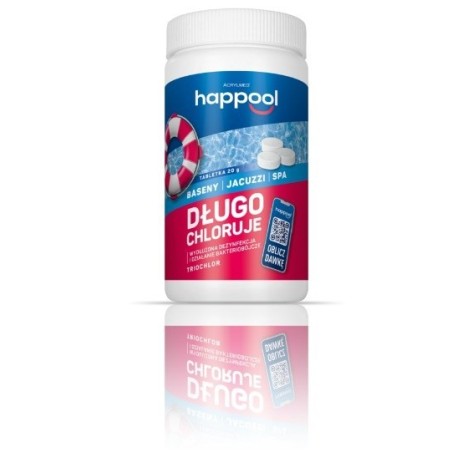 Acrylmed 0,4kg Multichlor 20g kompleksowa dezynfekcja wody basenowej - tabletki
