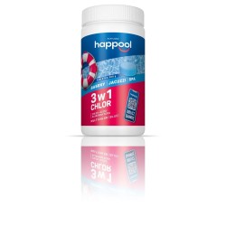 Acrylmed 1kg Multichlor 200g BLUE do długotrwałej dezynfekcji wody w basenie - tabletki
