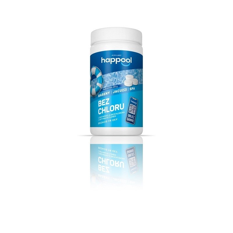 Acrylmed 0,4kg Dezacid VR OXY Tabletki tlenowe do dezynfekcji wody basenowej Acrylmed 0,4kg Dezacid VR OXY Tabletki tlenowe do dezynfekcji wody basenowej