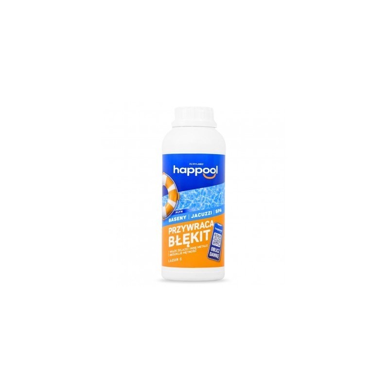 Acrylmed 0,5l Lazur C płyn do usuwania mętnych osadów z wody basenowej Acrylmed 0,5l Lazur C płyn do usuwania mętnych osadów z wody basenowej