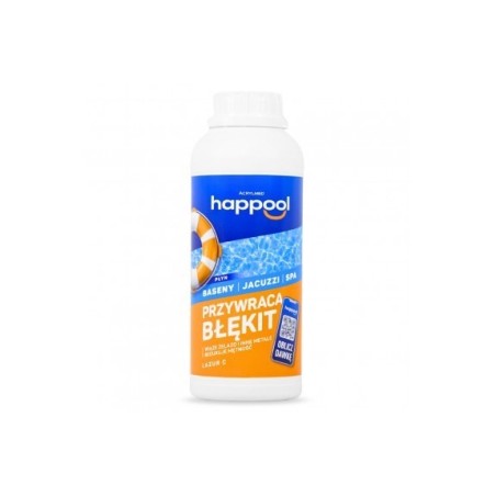 Acrylmed 0,5l Lazur C płyn do usuwania mętnych osadów z wody basenowej
