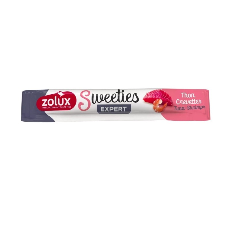 ZOLUX Przysmak dla kota SWEETIES tuńczyk/krewetka 14g ZOLUX Przysmak dla kota SWEETIES tuńczyk/krewetka 14g