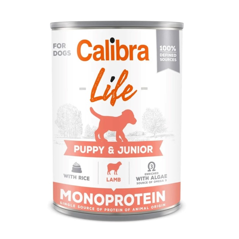 CALIBRA DOG life puppy & junior lamb & rice 400g CALIBRA DOG life puppy & junior lamb & rice 400g