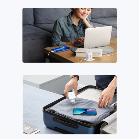 Ugreen ładowarka sieciowa 2xUSB Typ C CD275