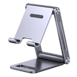 Ugreen Aluminiowa regulowana podstawka na telefon/tablet (szary)
