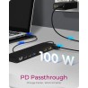 Stacja dokująca IcyBox USB Type-C mit dreifach Videoausgabe