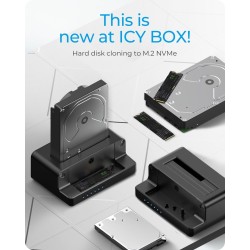 ICY BOX IB-2914MSCL-C31 USB 3.2 Gen 2 (3.1 Gen 2) Type-C Czarny