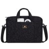 Rivacase 7931 torba na notebooka 39,6 cm (15.6") Obudowa na messenger Czarny, Biały