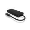ICY BOX IB-HUB1429-CPD USB 3.2 Gen 2 (3.1 Gen 2) Type-C 10000 Mbit/s Czarny