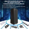 Extralink Szafa rack 37U 600x1000 Czarna stojąca