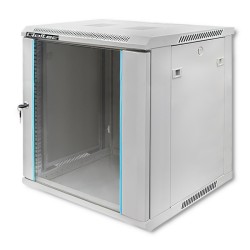 Szafa RACK 19" | 12U | 600 x 635 x 600 | Szara | Wisząca