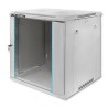 Szafa RACK 19" | 12U | 600 x 635 x 600 | Szara | Wisząca