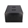 Extralink Szafa rack 4U 600x450 Czarna montowana na ścianie
